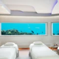 underwater spa in the maldives at huvafen fushi